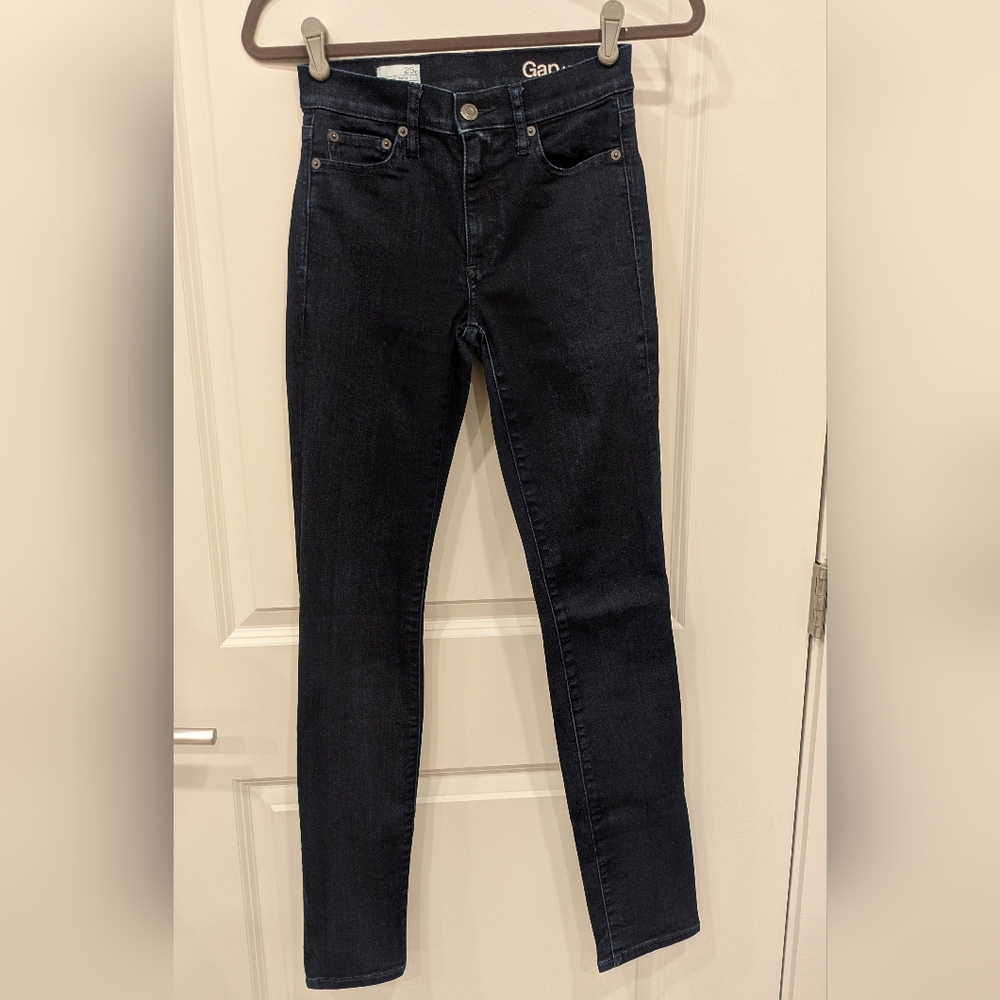 GAP Dark Blue Slim Straight Jeans